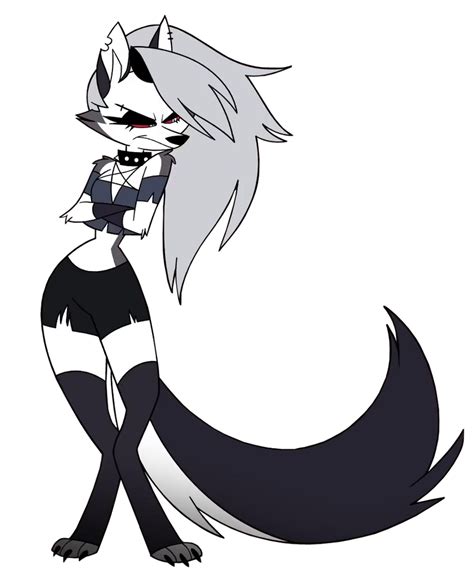 Loona is a character from the Hazbin Hotel spinoff series<strong> Helluva</strong> Boss, a furry receptionist who became a fan favorite. . Loona helluva
